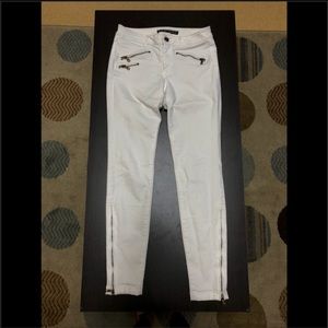 Zara White Skinny Jeans